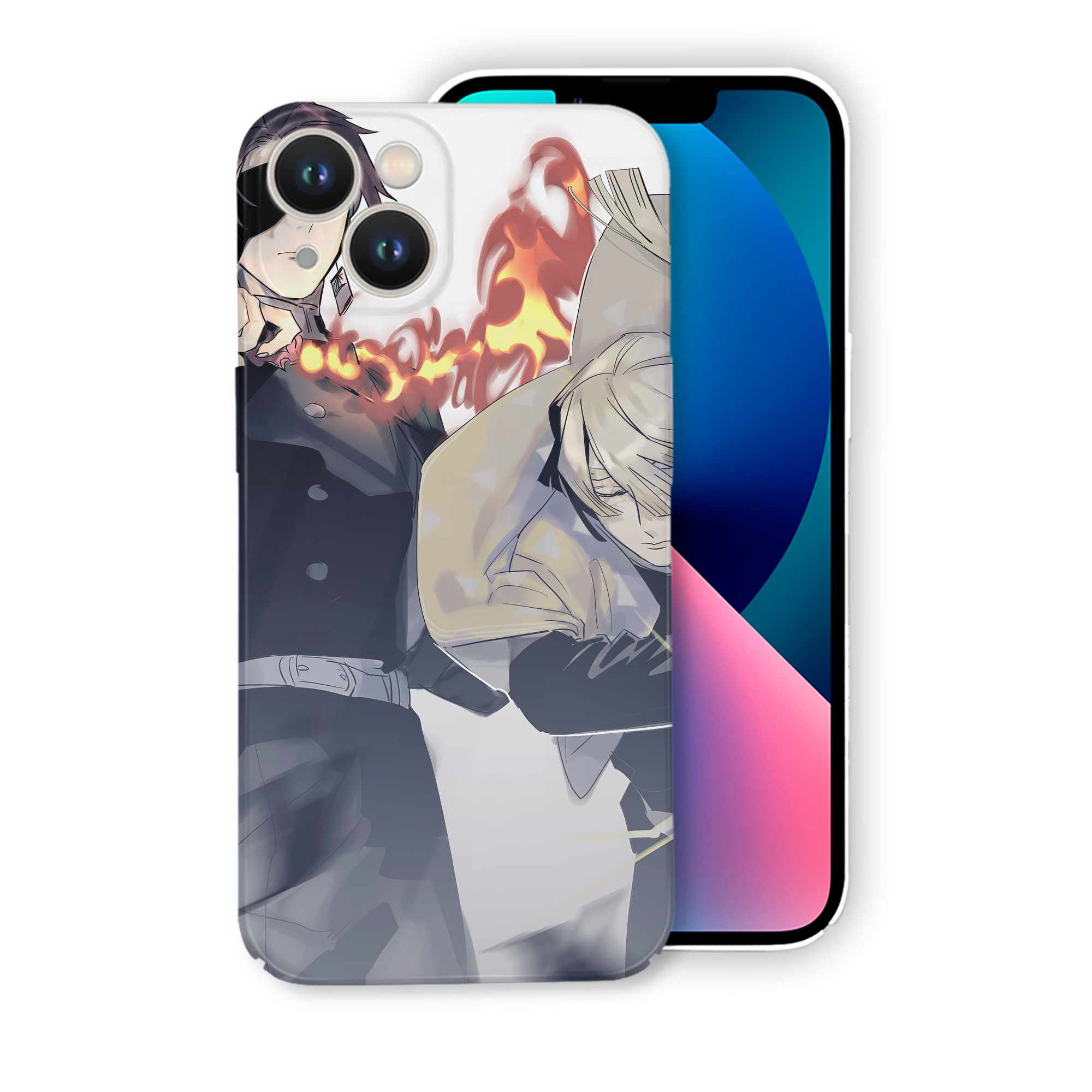 （画像用） 鬼滅の刃（きめつのやいば）竈門 炭治郎／かまど たんじろう Kamado Tanjirou 【iPhone 14シリーズ対応】ハードケース